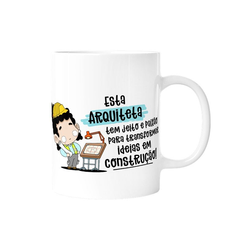 Caneca profissões - Arquiteta