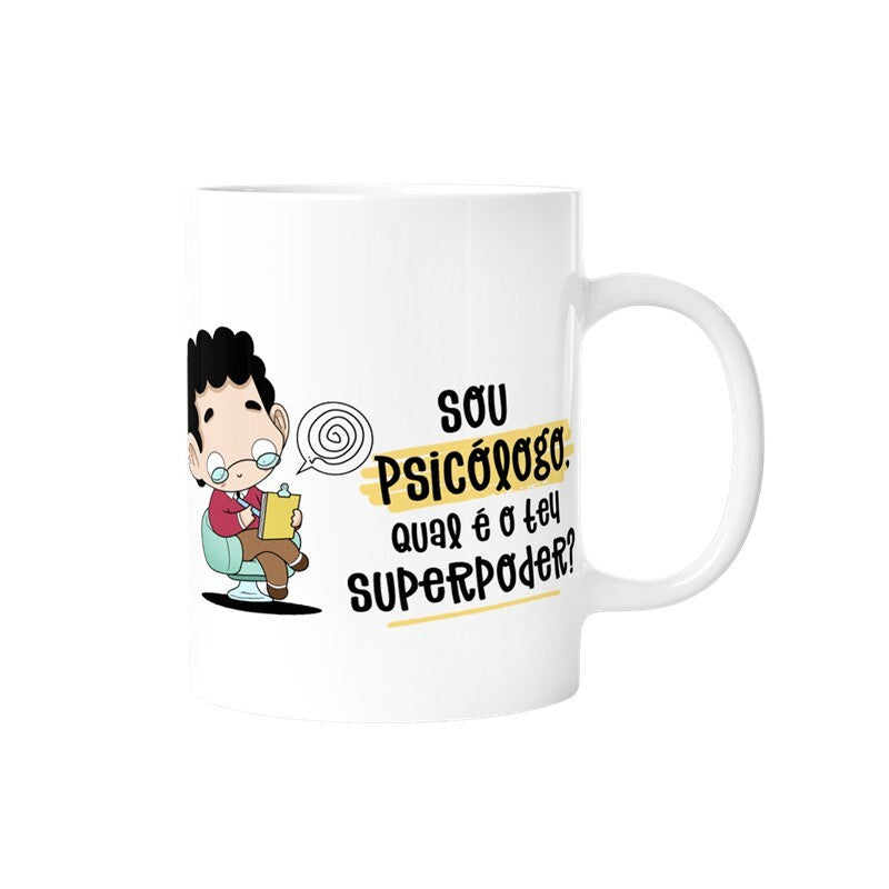 Caneca profissões - Psicólogo
