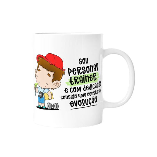 Caneca profissões - Personal trainer
