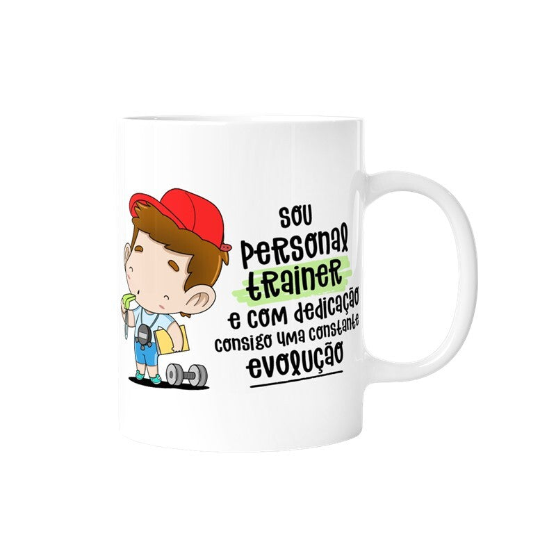 Caneca profissões - Personal trainer