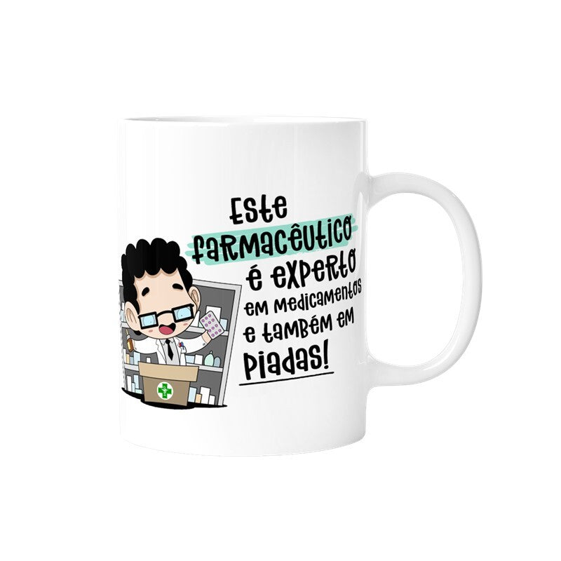 Caneca profissões - Farmacêutico