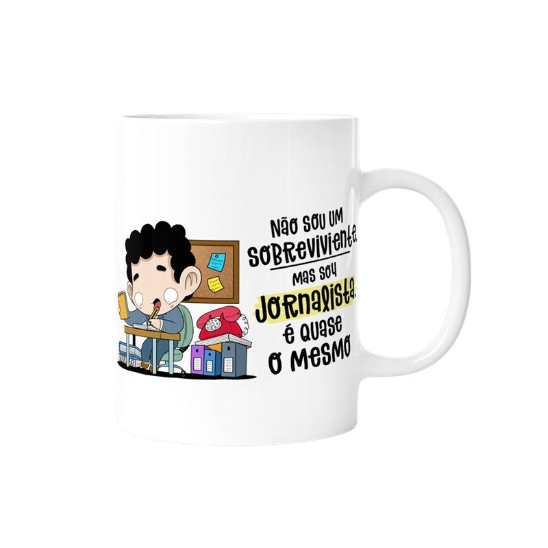 Caneca profissões - Jornalista