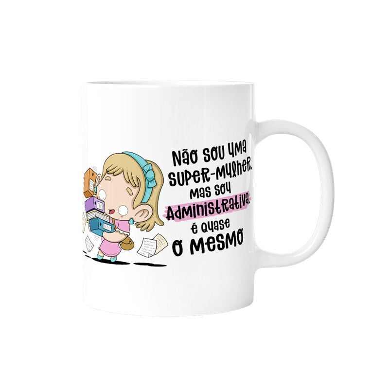 Caneca profissões - Administrativa