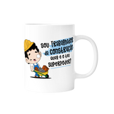Caneca profissões - Trabalhador da construção