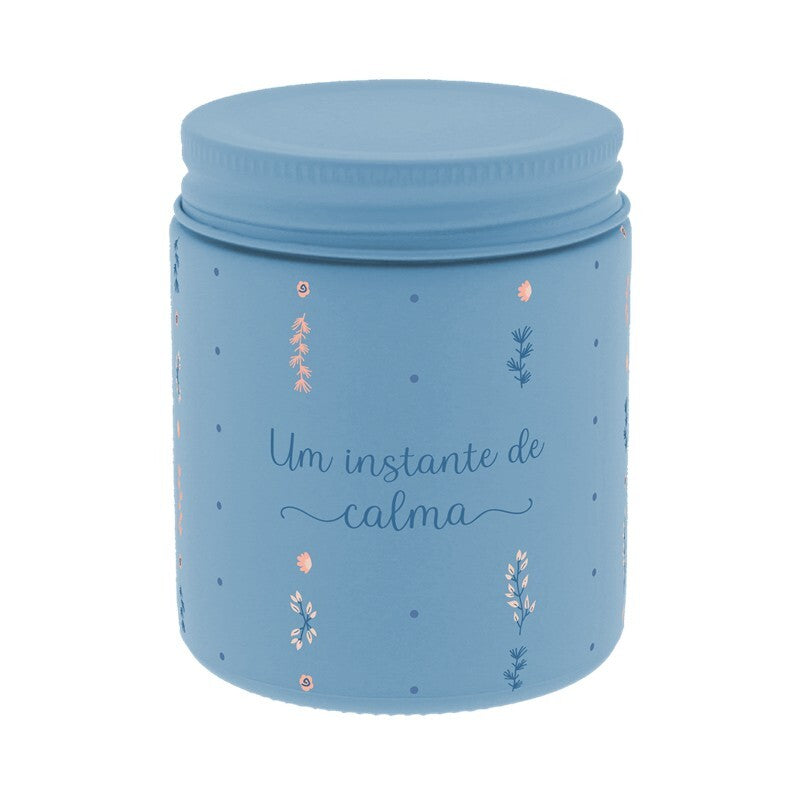 Vela aromática - Petrol blue - Um instante de calma