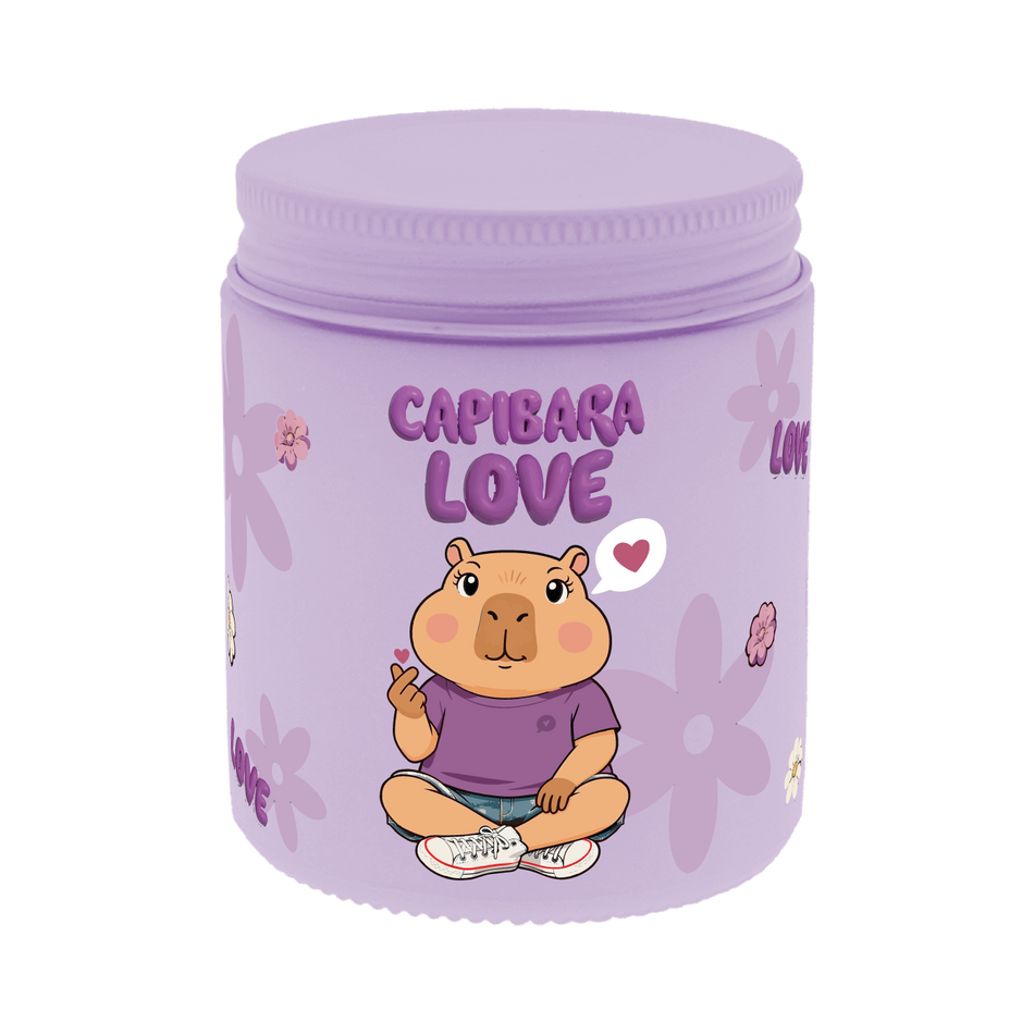Vela Aromática - Amarela - Lilac - Capivara Love