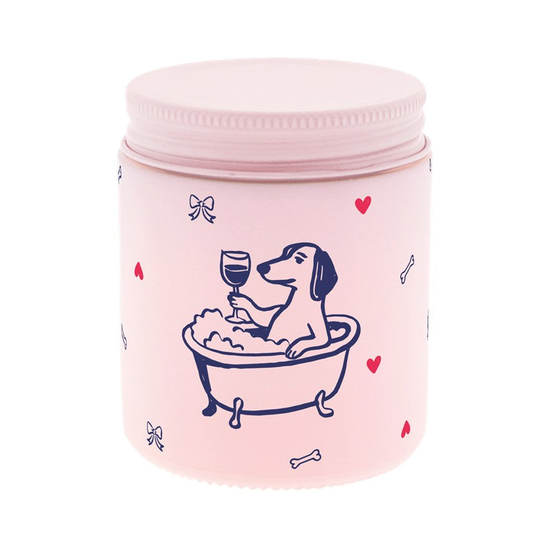 Vela aromática Lovely Story – Velvet Paws – Rosa — Ref. VL2655RS