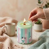 Vela aromática Lovely Story – Cat Whiskers – Menta