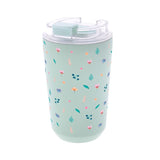 Copo Térmico com interior em cerâmica 400ML - Little bloom Mint