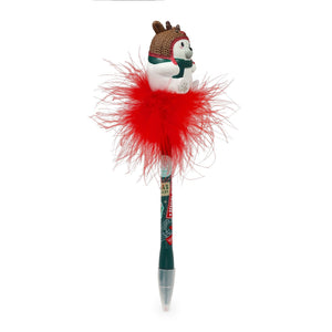 Caneta com Luz Legami Writing Is Magic – Urso Rena Natal