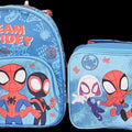 Conjunto Spidey Mochila pré-escolar+Lancheira térmica