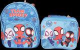 Conjunto Spidey Mochila pré-escolar+Lancheira térmica