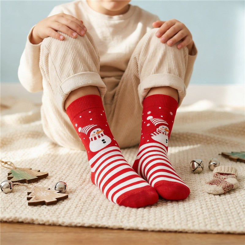 Meias de Natal Lovely Story – Snow Buddy