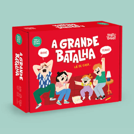 A Grande batalha The Happy Gang - Papelaria Encantada