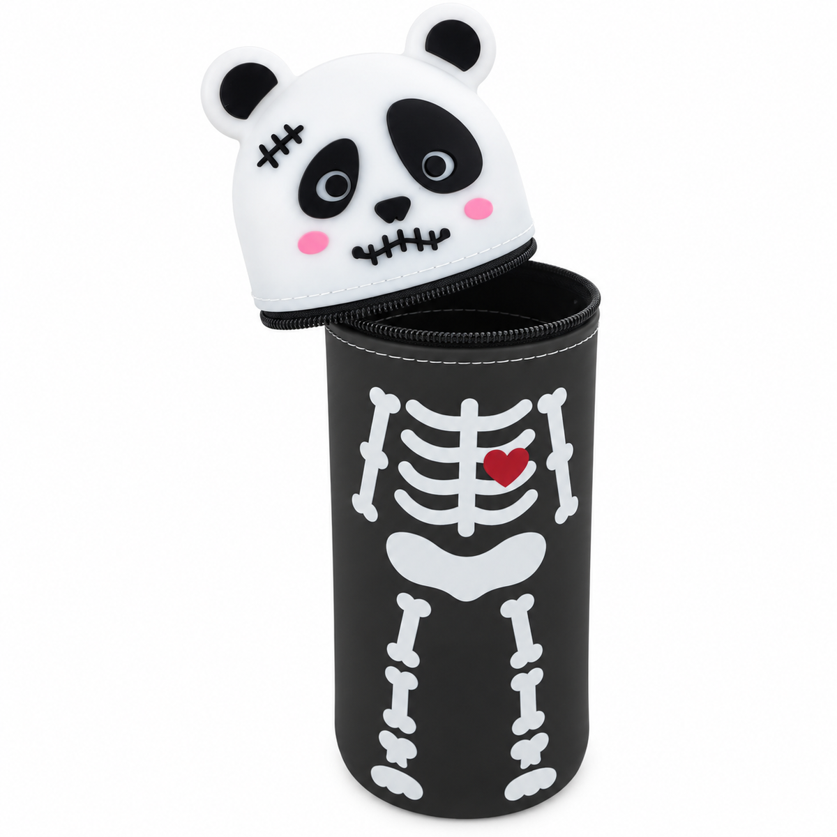 Estojo silicone Back2Fun Panda Halloween