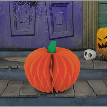 Abóbora de Halloween de papel dobrável - Que abóbora! Legami - Papelaria Encantada