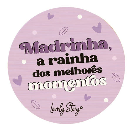 Abre garrafas Madrinha a rainha dos melhores momentos - Papelaria Encantada