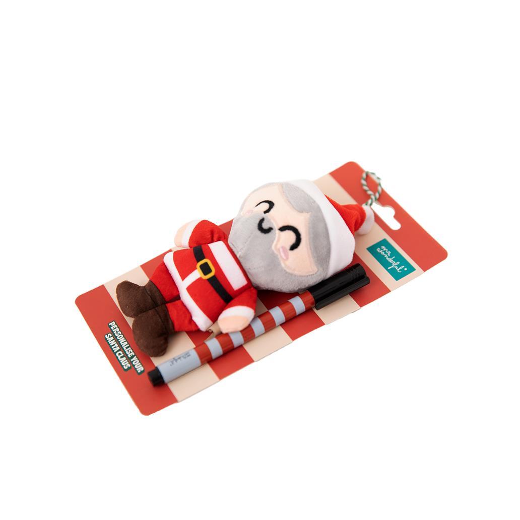 Adorno natalício customizável - Pai Natal - Papelaria Encantada