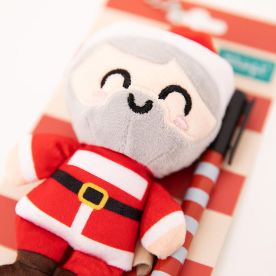 Adorno natalício customizável - Pai Natal - Papelaria Encantada