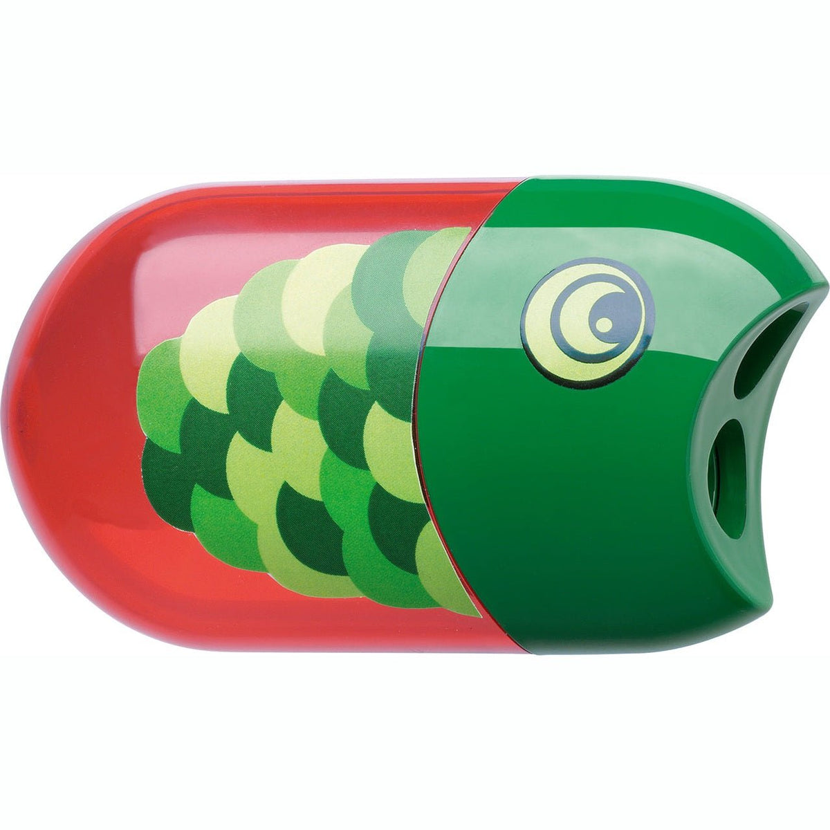 Afia dupla + Borracha Faber-Castell Papagaio - Papelaria Encantada