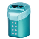 Afia Dupla RollOn Sparkle Azul oceano Faber - castell - Papelaria Encantada