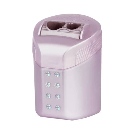 Afia Dupla RollOn Sparkle Rosa Faber - castell - Papelaria Encantada