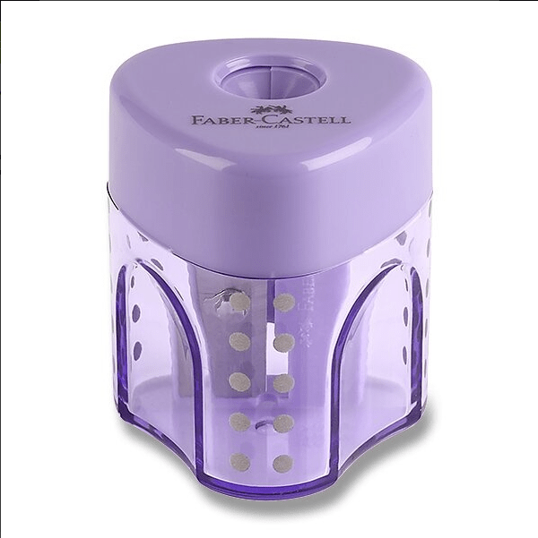 Afia Faber - Castell Grip Auto Mini lilás - Papelaria Encantada