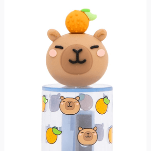 Afia-Lápis com Depósito - Capivara Mr wonderful - Papelaria Encantada