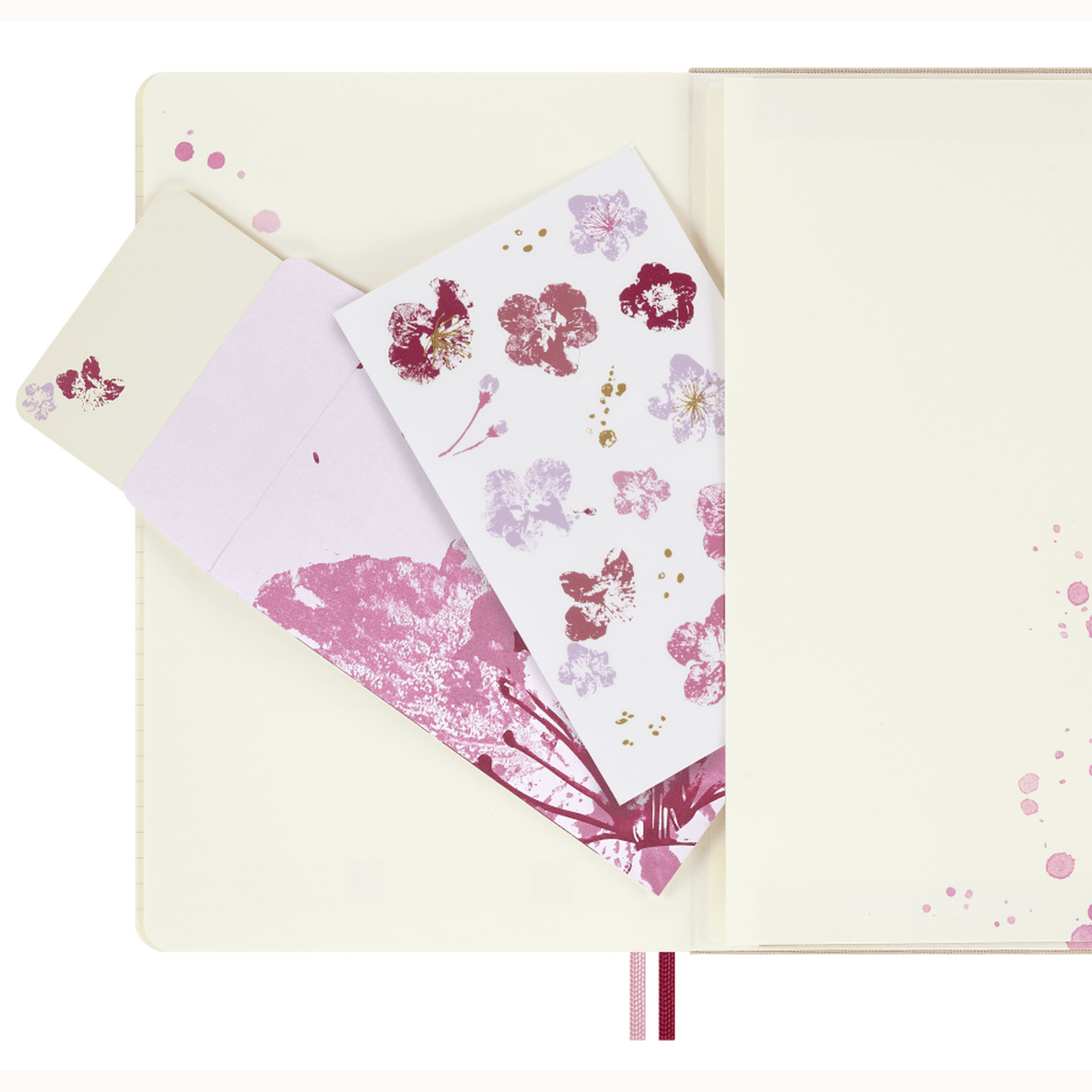 Agenda 18 Meses Moleskine Sakura 2026/2027 - Papelaria Encantada