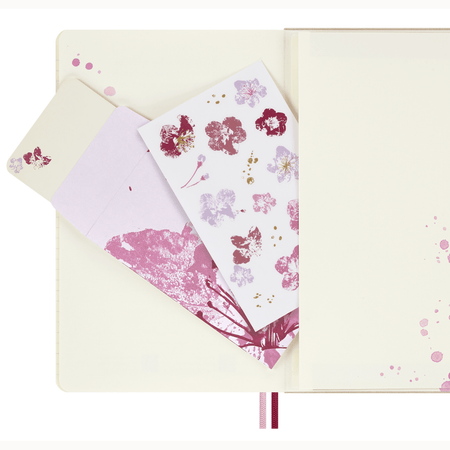 Agenda 18 Meses Moleskine Sakura 2026/2027 - Papelaria Encantada