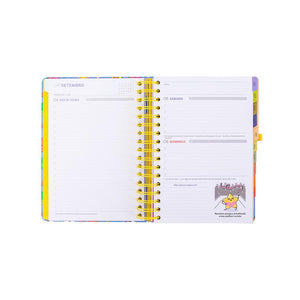 Agenda 26-27 Diária - No meu mundo - Mr. Wonderful - Papelaria Encantada