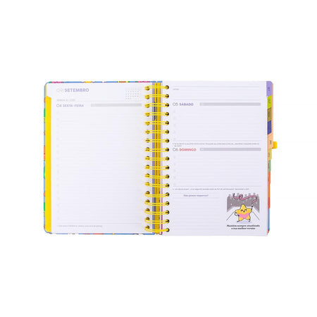 Agenda 26-27 Diária - No meu mundo - Mr. Wonderful - Papelaria Encantada