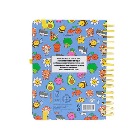 Agenda 26-27 Diária - No meu mundo - Mr. Wonderful - Papelaria Encantada