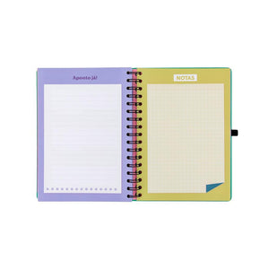 Agenda 26-27 Semanal 18 meses - Sonha muito, vive livre - Mr. Wonderful - Papelaria Encantada