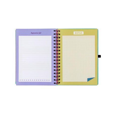 Agenda 26-27 Semanal 18 meses - Sonha muito, vive livre - Mr. Wonderful - Papelaria Encantada