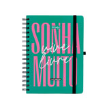 Agenda 26-27 Semanal 18 meses - Sonha muito, vive livre - Mr. Wonderful - Papelaria Encantada