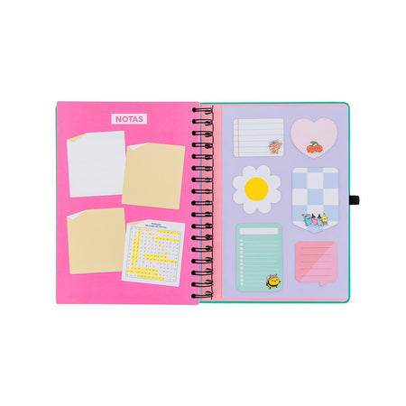 Agenda 26-27 Semanal 18 meses - Sonha muito, vive livre - Mr. Wonderful - Papelaria Encantada