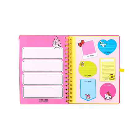 Agenda 26-27 Semanal Hello Kitty & Friends x Mr. Wonderful - Somos a melhor equipa - Mr. Wonderful - Papelaria Encantada