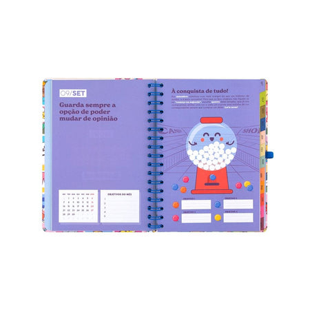 Agenda 26-27 Semanal - Manual para um ano brilhante - Mr. Wonderful - Papelaria Encantada