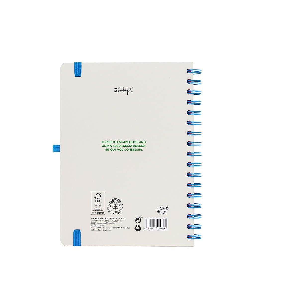 Agenda 26-27 Semanal - Ready - Mr. Wonderful - Papelaria Encantada
