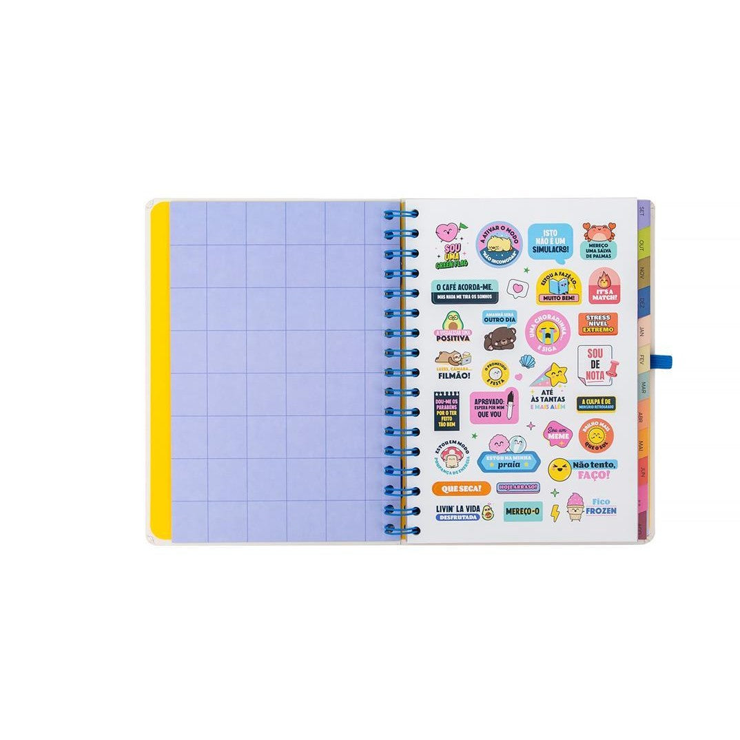 Agenda 26-27 Semanal - Ready - Mr. Wonderful - Papelaria Encantada
