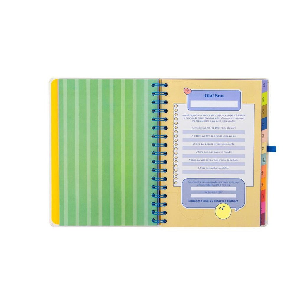 Agenda 26-27 Semanal - Ready - Mr. Wonderful - Papelaria Encantada