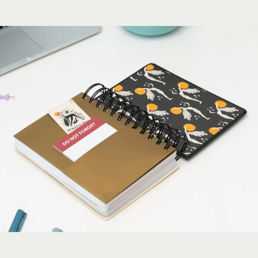 AGENDA ANUAL 2026 UM DIA POR PAGINA S PEACEFUL MIND - Papelaria Encantada