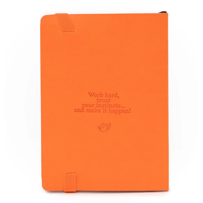 Agenda de bolso 2026 Visão semanal pequena - Laranja Mr.wonderful - Papelaria Encantada