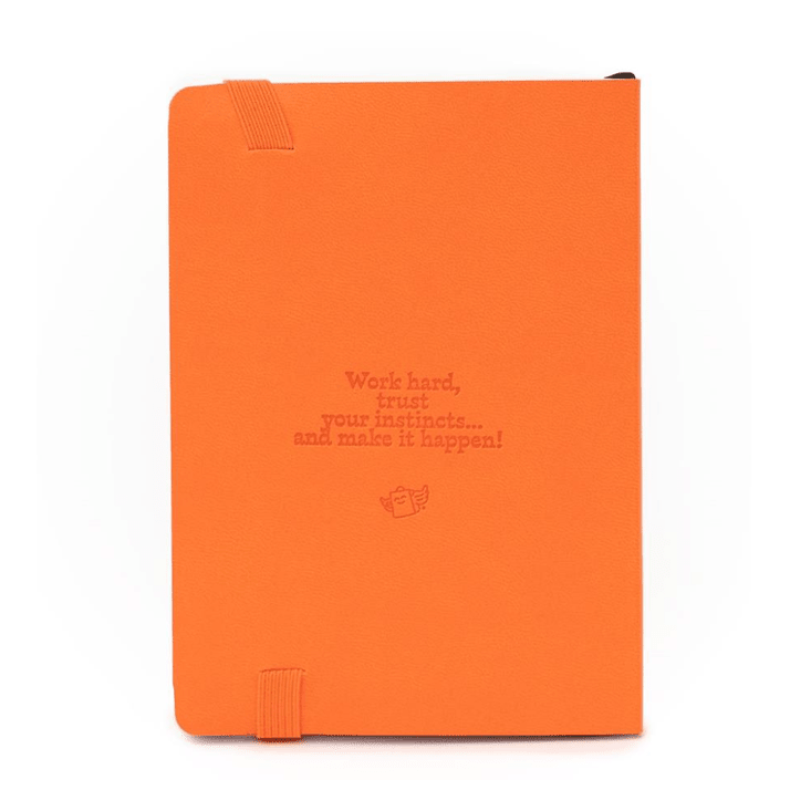 Agenda de bolso 2026 Visão semanal pequena - Laranja Mr.wonderful - Papelaria Encantada