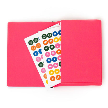 Agenda de bolso 2026 Visão semanal pequena - Rosa Mr.wonderful - Papelaria Encantada