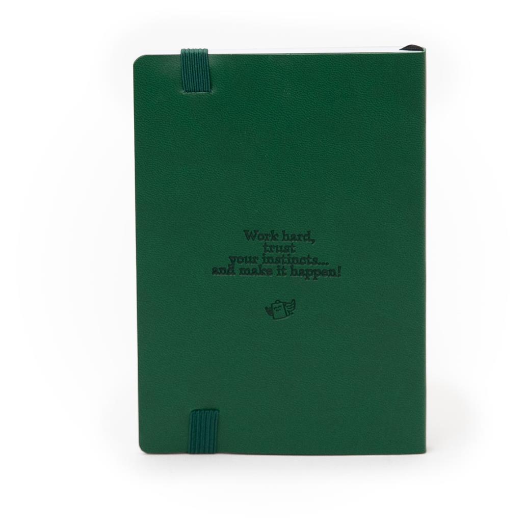 Agenda de bolso 2026 Visão semanal pequena - Verde Mr.wonderful - Papelaria Encantada