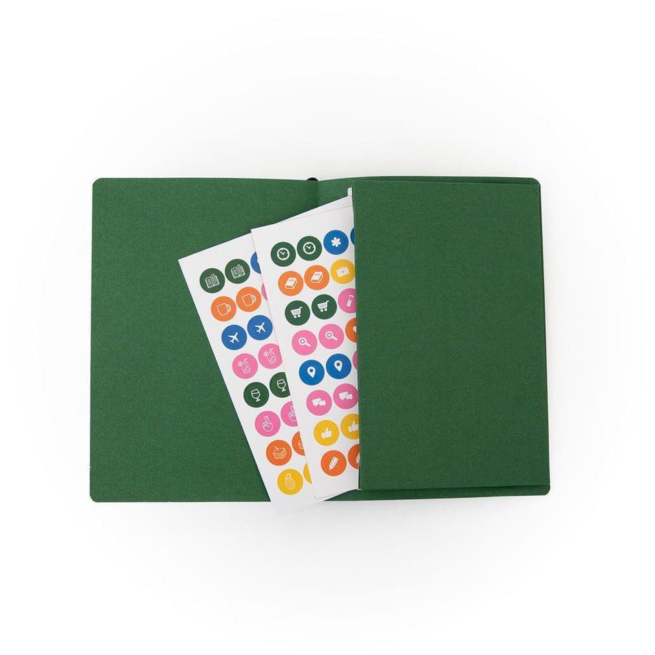 Agenda de bolso 2026 Visão semanal pequena - Verde Mr.wonderful - Papelaria Encantada