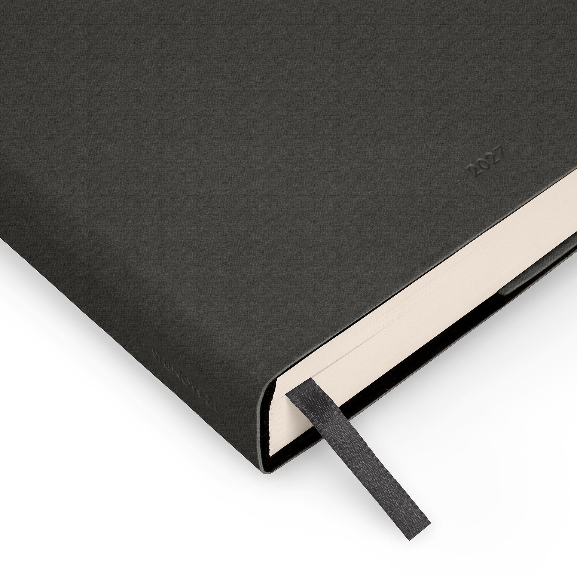 Agenda Legami 12 Meses 2027 Diária Black Suit - Papelaria Encantada