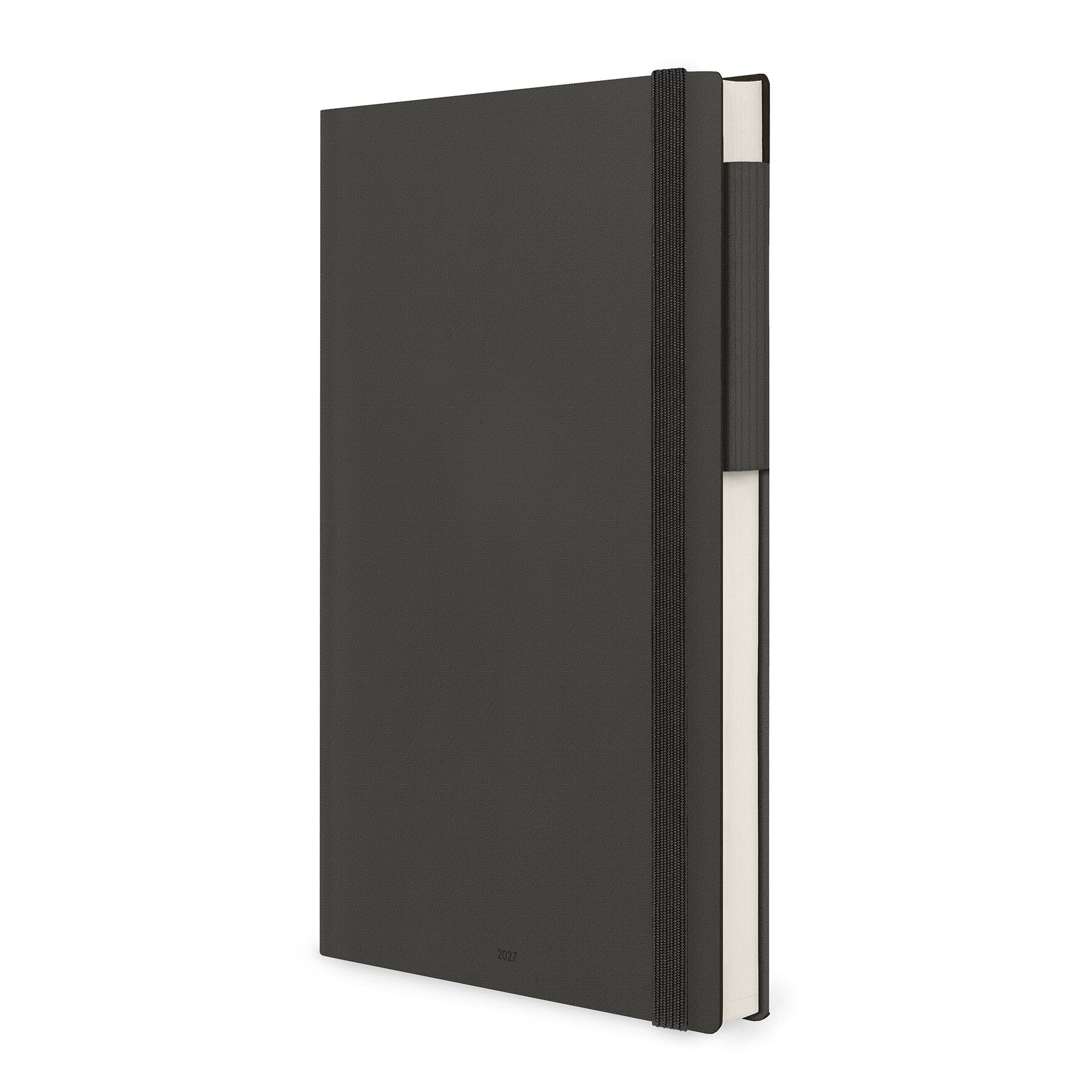 Agenda Legami 12 Meses 2027 Diária Black Suit - Papelaria Encantada